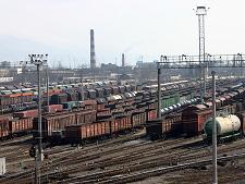 Железнодорожные вагоны в депо